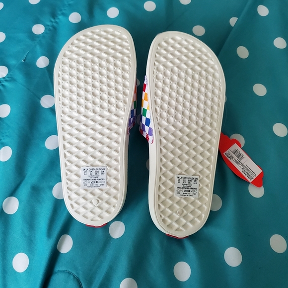 Vans Rainbow Slides - Picture 3 of 4